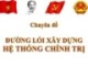 Bài giảng Đường lối cách mạng Đảng Cộng sản Việt Nam - Chuyên đề 3: Đường lối xây dựng hệ thống chính trị