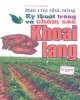 Ebook Bạn của nhà nông - Kỹ thuật trồng và chăm sóc khoai lang: Phần 2