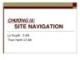 Bài giảng Phát triển Web nâng cao - Chương 9: Site Navigation