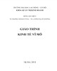 Giáo trình Kinh tế vĩ mô: Phần 2 - TS. Hoàng Thanh Tùng