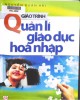 Giáo trình Quản lí giáo dục hòa nhập: Phần 2 - Nguyễn Xuân Hải