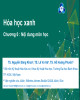 Bài giảng Hóa học xanh: Chương 0 - TS. Nguyễn Đăng Khoa