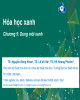 Bài giảng Hóa học xanh: Chương 5 - TS. Nguyễn Đăng Khoa