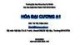 Bài giảng Hóa đại cương A1: Chương 7 - Từ Thị Trâm Anh