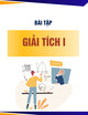 Bài tập Giải tích I - Đại học Bách khoa Hà Nội