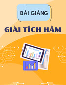 Bài giảng Giải tích hàm - Đinh Ngọc Thanh (2024)