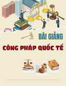 Bài giảng Công pháp quốc tế: Chương 5 - ThS. Bùi Huy Tùng