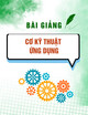 Bài giảng Cơ kỹ thuật ứng dụng: Chương 3 - ThS. Trương Quang Trường