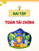 Bài tập môn Toán tài chính