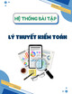 Hệ thống bài tập lý thuyết Kiểm toán
