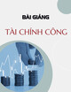 Bài giảng Tài chính công: Chương 2 - Lê Thị Diệu Huyền