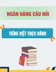 Ngân hàng câu hỏi môn Tiếng Việt thực hành