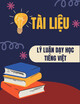 Tài liệu Lý luận dạy học tiếng Việt