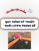 Tài liệu tập huấn: Quy trình kỹ thuật nuôi lươn trong bể